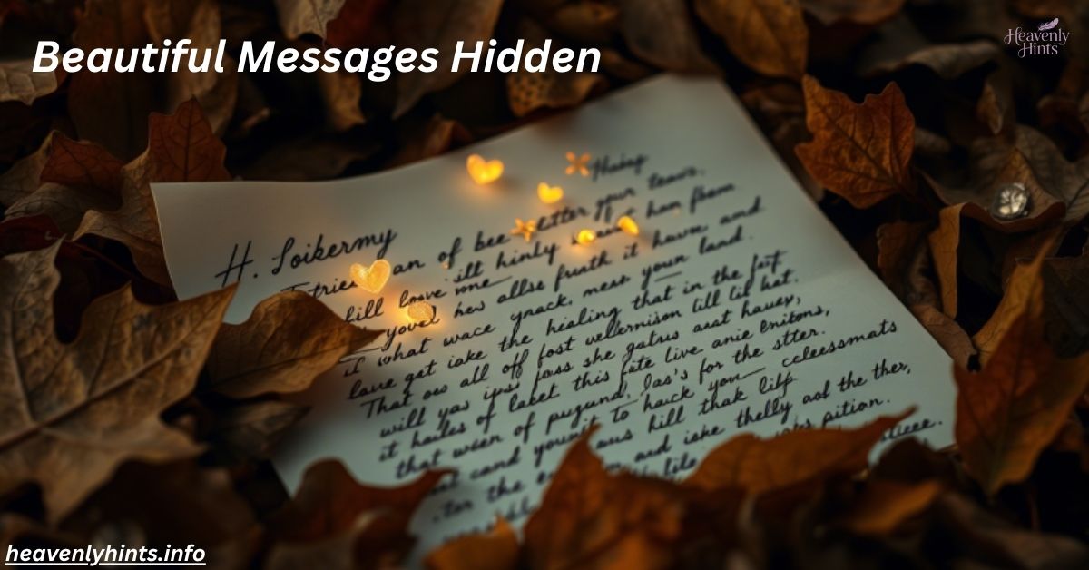 Beautiful Messages Hidden