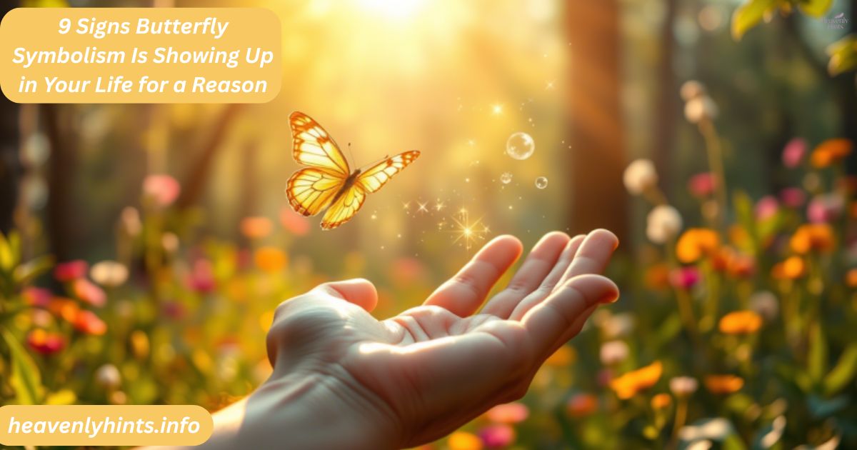 9 Signs Butterfly Symbolism Is Showing Up in Your Life for a Reason