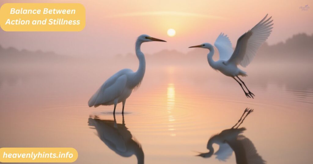 Balance Between Action and Stillness