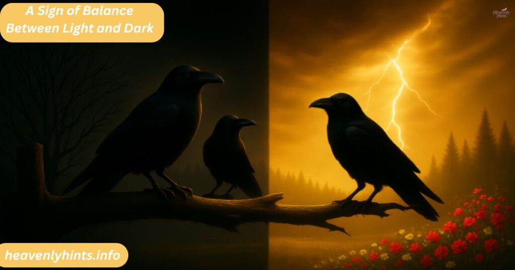 A Sign of Balance Between Light and Dark