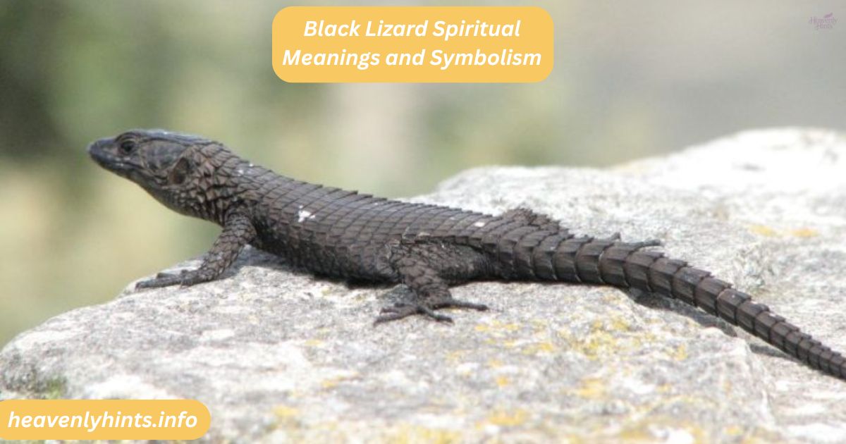 Black Lizard Spiritual Meanings and Symbolism