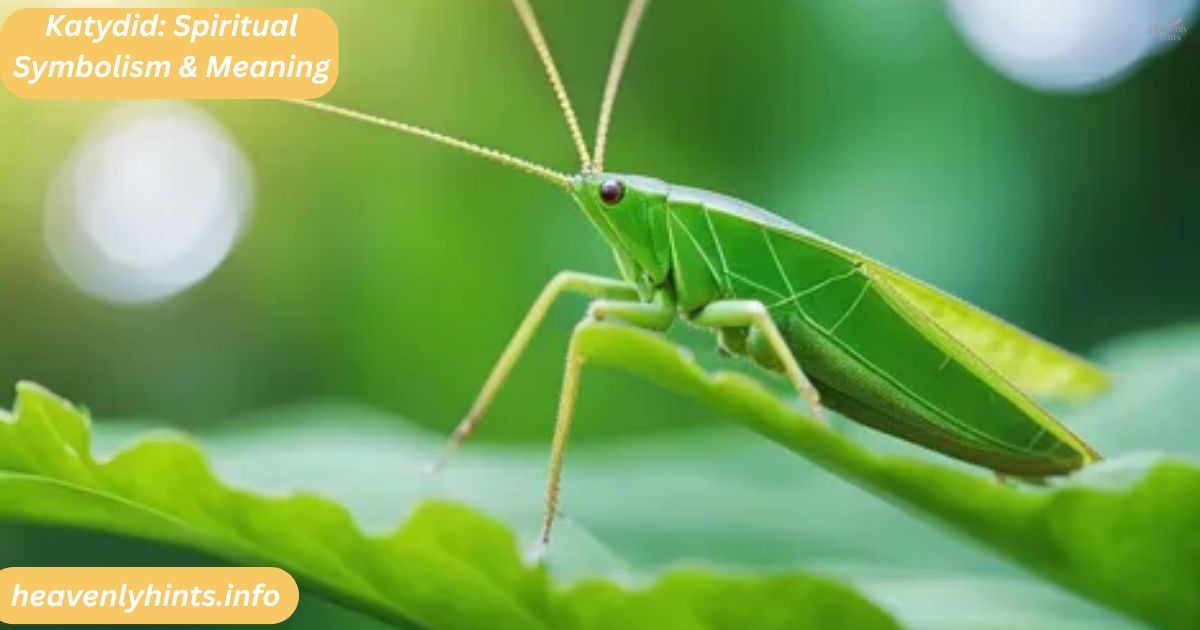 Katydid: Spiritual Symbolism & Meaning