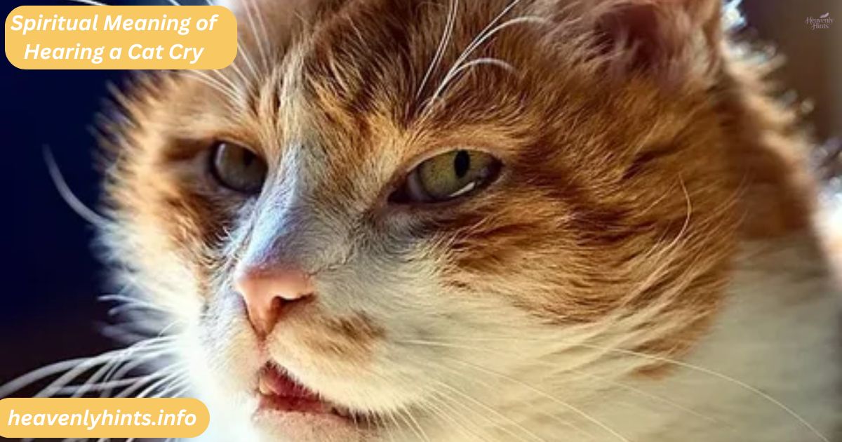 Spiritual Meaning of Hearing a Cat Cry
