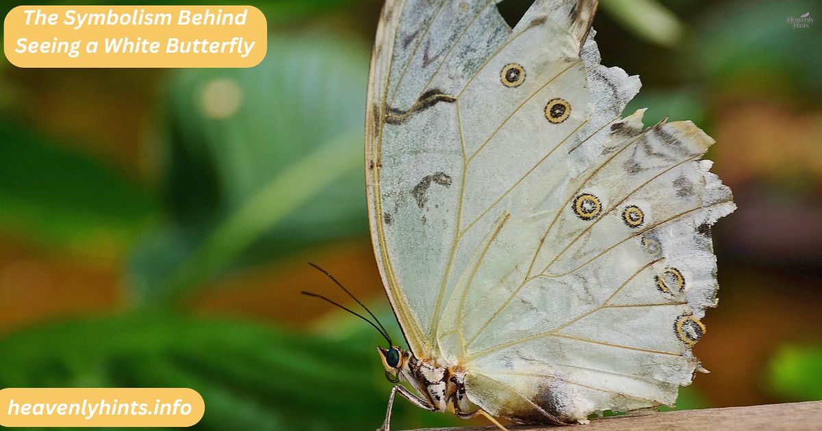 The Symbolism Behind Seeing a White Butterfly