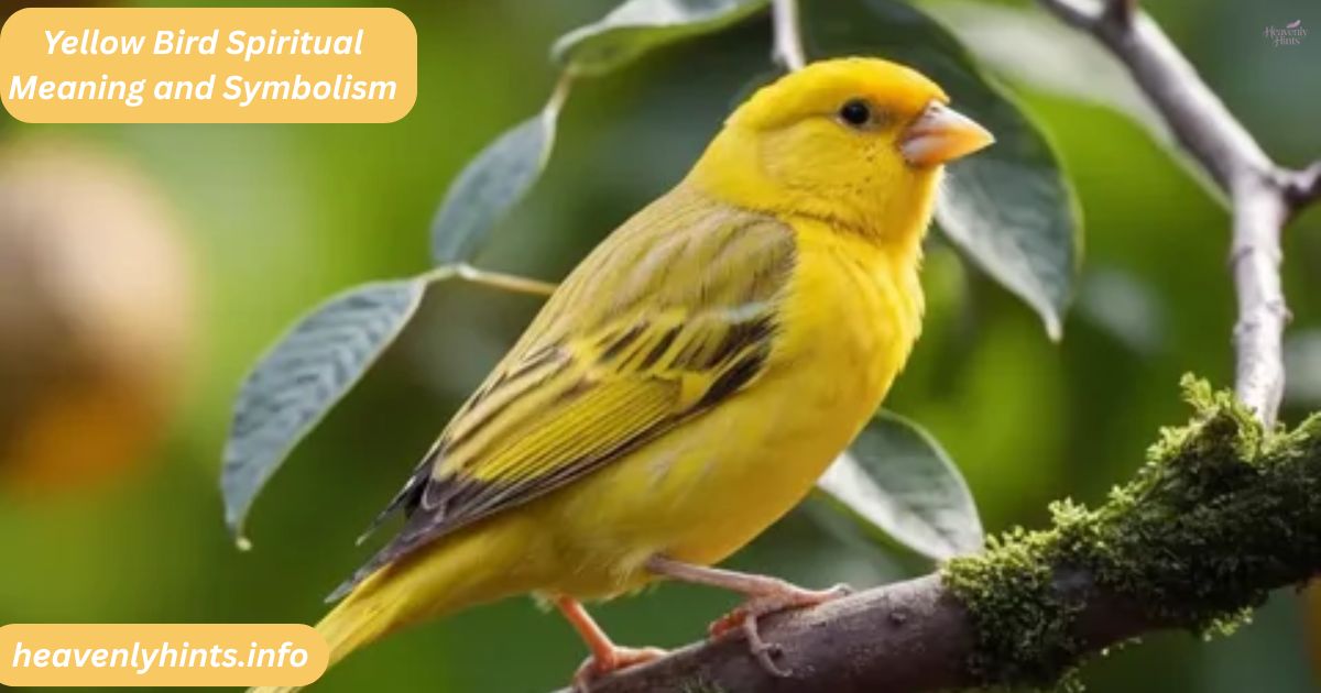 Yellow Bird Spiritual Meaning and Symbolism