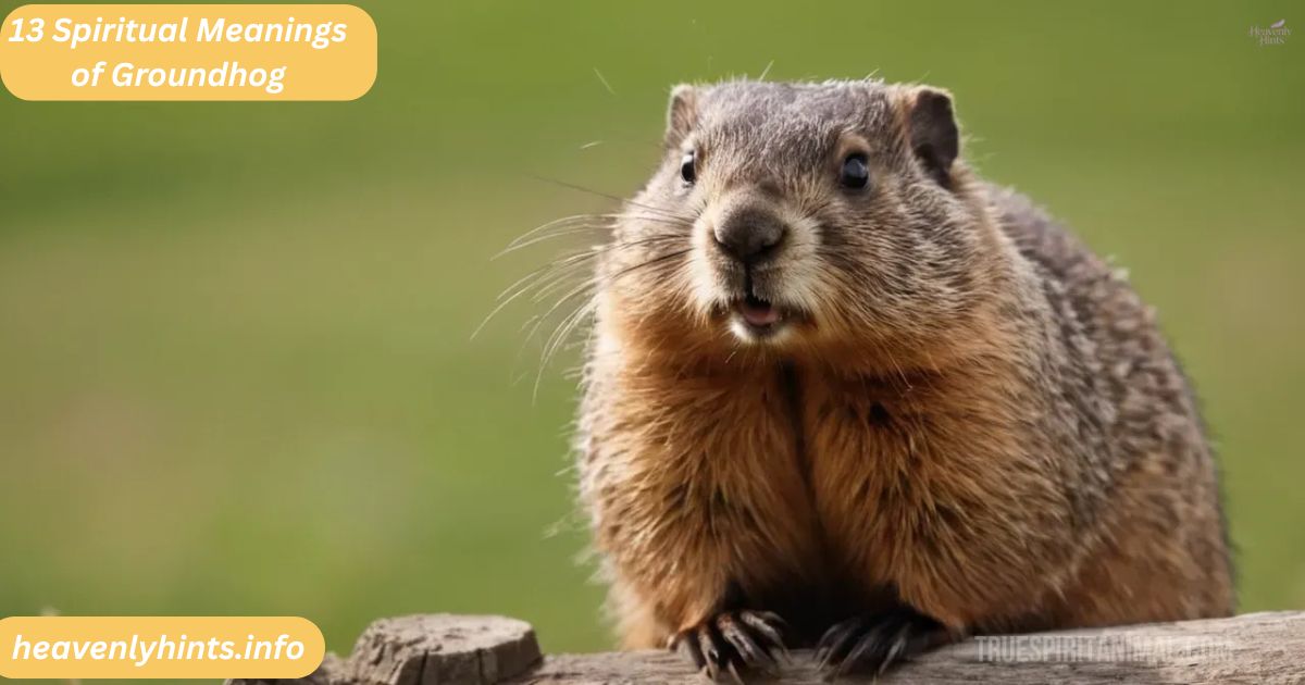 13 Spiritual Meanings of Groundhog