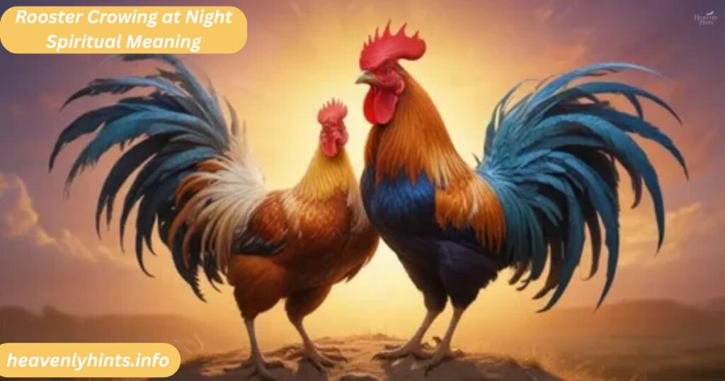 Rooster Crowing at Night Spiritual Meaning