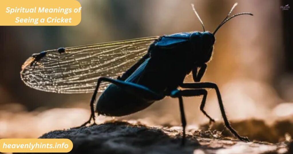 Spiritual Meanings of Seeing a Cricket